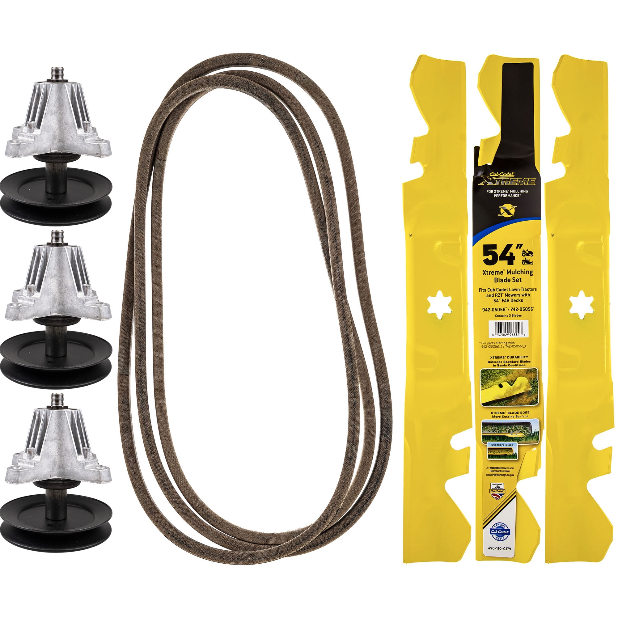 CUB CADET Xtreme Mulching Blade Spindle Belt Kit 918-06978 942