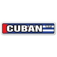 thumbnail image 1 of CUBAN FLAG Street Sign cuba national nation pride country | Indoor/Outdoor |  24" Wide, 1 of 5