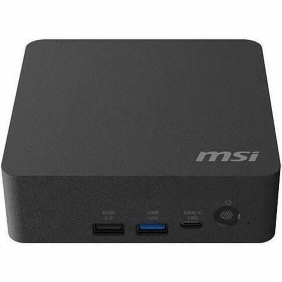 MSI Cubi NUC AI+ 3MG Cubi NUC AI+ 3MG-020US Desktop Computer, Intel Core Ultra 7 Series 3 355, 16 GB, 1 TB PCI Express NVMe SSD, Mini PC, Black