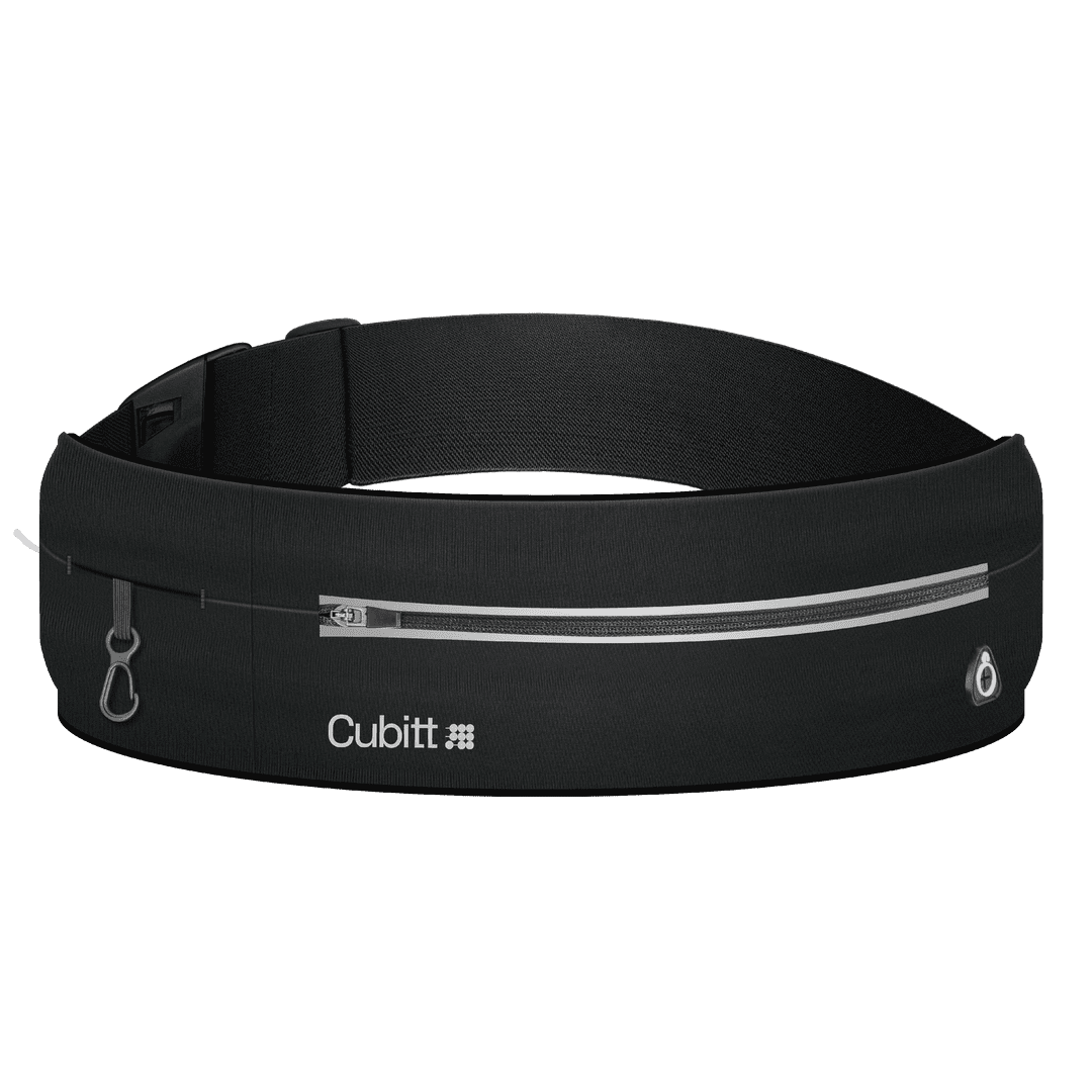 CUBITT Running Belt, Lightweigth water resistance waist pack. No bounce