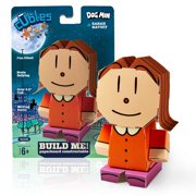Cubles Dog Man Sarah Hatoff Officially Licensed Buildable Papercraft Character Kit, No Glue, No Scissors, Ages 6+