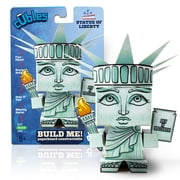 Cubles Statue of Liberty Buildable Papercraft Character Kit, No Glue, No Scissors, Ages 6+
