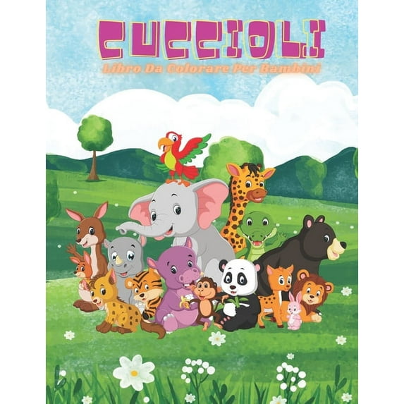 CUCCIOLI - Libro Da Colorare Per Bambini, (Paperback)