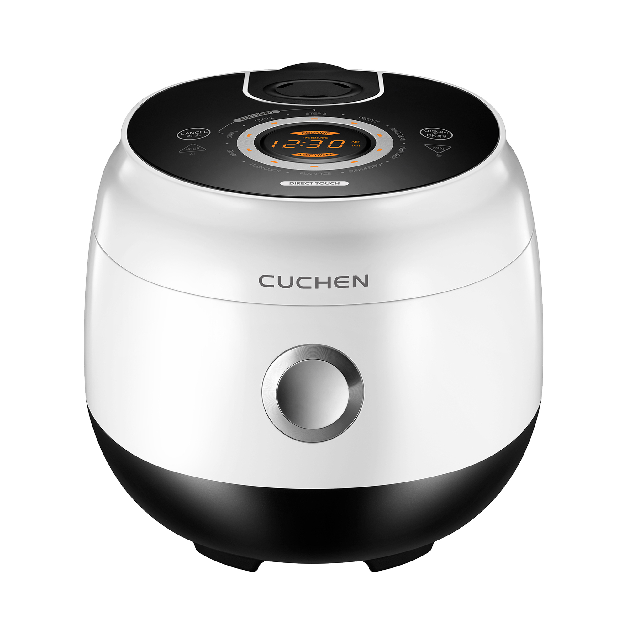 BLACK+DECKER 3Cup Electric Rice Cooker with KeepWarm Function, White