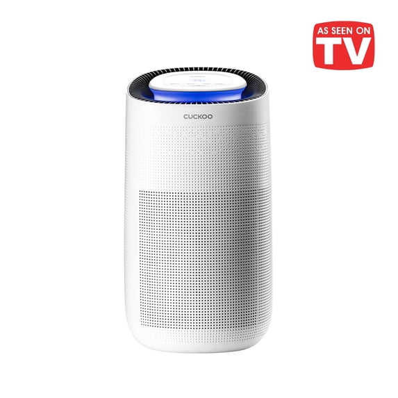 Cuckoo Air Purifier – H13 True HEPA, 726sq.ft. Coverage, Carbon Filter, Auto+ Mode, UV‑C (CAC-J1510FW)