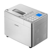 Cuckoo Artisan Pro Bread Maker   Stainless Steel, 17 Menu Options, Auto Fruit & Nut Dispenser, 3 Crust Levels CBM-AAB101S