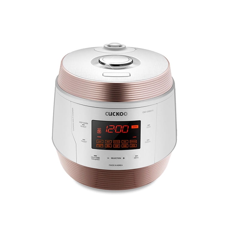 QCCP QCCU【UR】 Cuckoo, Multi-Pressure Cooker, CMC-QSB501S, 5-Quart - Walmart.com