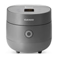 thumbnail image 1 of CUCKOO Micom Rice Cooker 3-Cup Uncooked / 6-Cup Cooked with Nonstick Inner Pot, Small Rice Maker with 8 Menu Options, Fuzzy Logic Technology, Auto Clean, Quick Rice Mode, Gray (CR-0375FG), 1 of 7