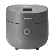 CUCKOO Micom Rice Cooker 3-Cup Uncooked / 6-Cup Cooked with Nonstick Inner Pot, Small Rice Maker with 8 Menu Options, Fuzzy Logic Technology, Auto Clean, Quick Rice Mode, Gray (CR-0375FG)