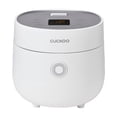 thumbnail image 1 of CUCKOO Micom Rice Cooker 3-Cup Uncooked / 6-Cup Cooked with Nonstick Inner Pot, Small Rice Maker with 8 Menu Options, Fuzzy Logic Technology, Auto Clean, Quick Rice Mode, White (CR-0375FW), 1 of 7