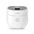 thumbnail image 1 of CUCKOO Micom Rice Cooker 3-Cup Uncooked / 6-Cup Cooked with Nonstick Inner Pot, Small Rice Maker with 8 Menu Options, Fuzzy Logic Technology, Auto Clean, Quick Rice Mode, White (CR-0375FW), 1 of 7