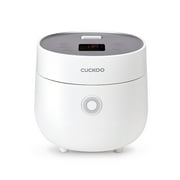 CUCKOO Micom Rice Cooker 3-Cup Uncooked / 6-Cup Cooked with Nonstick Inner Pot, Small Rice Maker with 8 Menu Options, Fuzzy Logic Technology, Auto Clean, Quick Rice Mode, White CR-0375FW