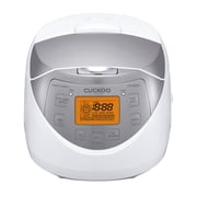 CUCKOO Micom Rice Cooker 6 Cup Uncooked / 12 Cup Cooked, Korean Fuzzy Logic Rice Cooker with Delay Timer & Keep Warm Setting, Versatile Food Steamer with Non-St