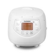 Cuckoo Rice Cooker & Warmer 12 Cup Smart Fuzzy Logic Nonstick Inner Pot White CR-0633F