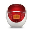 thumbnail image 1 of CUCKOO Micom Rice Cooker 6 Cup Uncooked / 12 Cup Cooked, Fuzzy Logic Rice Maker with Delay Timer & Keep Warm Setting, Versatile Food Steamer for Cooking, Non-Stick Inner Pot, Red (CR-0655F), 1 of 8