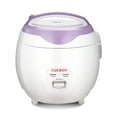 thumbnail image 1 of CUCKOO Basic Rice Cooker 6-Cup Uncooked / 12-Cup Cooked, Versatile Rice Maker with Non-Stick Inner Pot, Easy to Use, Auto Keep Warm, White/Purple (CR-0671V), 1 of 8