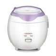 thumbnail image 1 of CUCKOO Basic Rice Cooker 6-Cup Uncooked / 12-Cup Cooked, Versatile Rice Maker with Non-Stick Inner Pot, Easy to Use, Auto Keep Warm, White/Purple (CR-0671V), 1 of 8