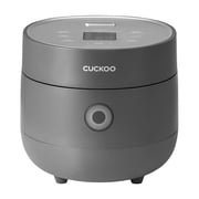 CUCKOO Micom Rice Cooker 6-Cup Uncooked / 12-Cup Cooked with Nonstick Inner Pot, Versatile Rice Maker with 9 Menu Options, Fuzzy Logic Technology, Auto Clean, Quick Rice Mode, Gray CR-0675FG