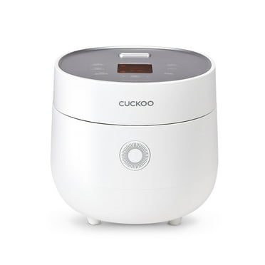 CUCKOO CR-0675FW 6-Cup (Uncooked) / 12-Cup (Cooked) Micom Rice Cooker with Nonstick Inner Pot, 13 Menu Modes, LCD Display, Fuzzy Logic Tech (White)