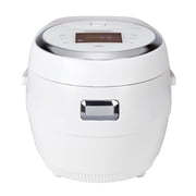 CUCKOO Micom Rice Cooker 10-Cup Uncooked / 20-Cup Cooked with Nonstick Inner Pot, Large Rice Maker with 16 Menu Options, Fuzzy Logic Technology, Auto Clean Mode, LCD Display, White CR-1020F