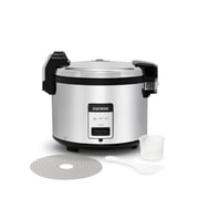 CUCKOO Commercial Rice Cooker & Warmer, Extra Large Rice Cooker 30-Cup Uncooked / 60-Cup Cooked, Professional Industrial Grain Cooker with Large Capacity, Easy One-Touch Operation, Silver CR-3032