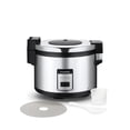 thumbnail image 1 of CUCKOO Commercial Rice Cooker & Warmer, Extra Large Rice Cooker 30-Cup Uncooked / 60-Cup Cooked, Professional Industrial Grain Cooker with Large Capacity, Easy One-Touch Operation, Silver (CR-3055), 1 of 7