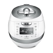 CUCKOO High Pressure Rice Cooker 6-Cup Uncooked / 12-Cup Cooked with Induction Heating Technology, Versatile Rice Maker with 16 Menu Options and Steam Plate, Vo