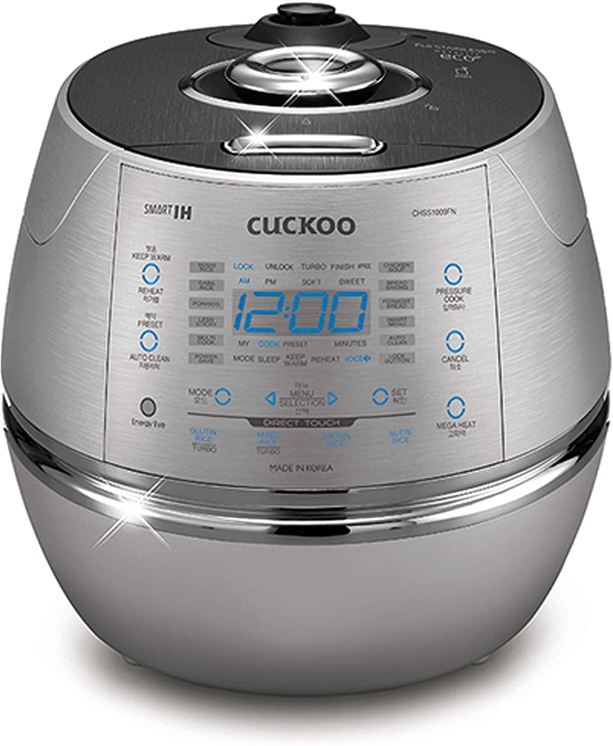 CUCKOO High Pressure Rice Cooker 10-Cup Uncooked / 20-Cup Cooked