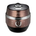 thumbnail image 1 of CUCKOO High Pressure Rice Cooker 10-Cup Uncooked / 20-Cup Cooked with Induction Heating Technology, Large Rice Maker with 16 Menu Options and Steam Plate, Voice Guide, Copper (CRP-JHR1009F), 1 of 10