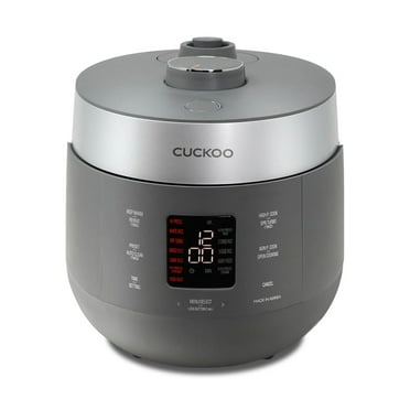 CUCKOO CRP-ST1009FG 10-Cup (Uncooked) Twin Pressure Rice Cooker & Warmer with Nonstick Inner Pot