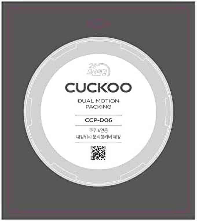 CUCKOO Replacement Dual Rubber Packing For 6Cup Rice Cooker Models