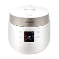 thumbnail image 1 of CUCKOO Twin Pressure Rice Cooker 10-Cup Uncooked / 20-Cup Cooked with Nonstick Inner Pot, Large Rice Maker & Warmer with 16 Menu Options, Open Cooking Mode, Voice Guide, White (CRP-ST1009FW), 1 of 9