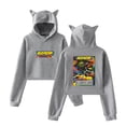 thumbnail image 1 of CUCO Hitchhiker Tour Cat Ear Hoodie Casual Short Sweatshirt Unique Bear Ear Tops, 1 of 2