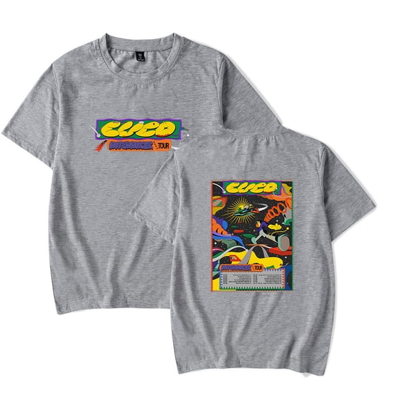 CUCO Hitchhiker Tour T-shirt Unique Short Sleeve Fashion Pullover Unisex Top Tee