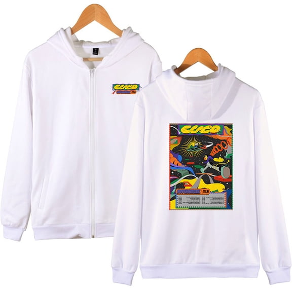 CUCO Hitchhiker Tour Zip Hooded Sweatshirt Fashion Zip Clothes Unique Zip Jacket