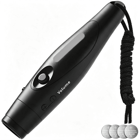 CUDIAO Electronic Whistle for Teacher Coaches, 3 Tones Adjustable 130Db Loudest High Volume Handheld Emergency Electric Whistles for Referee, P.E.Outdoor Sports Whistles with Lanyard