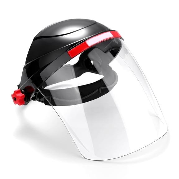 CUDIAO Face Shield Mask Dust Safety Helmet Protection Grinding Shields Work,Woodworking Full Equipment Protective Clear Plastic Glasses Visor Hard Hat Cover Faceshield Cutting Guard Sheild