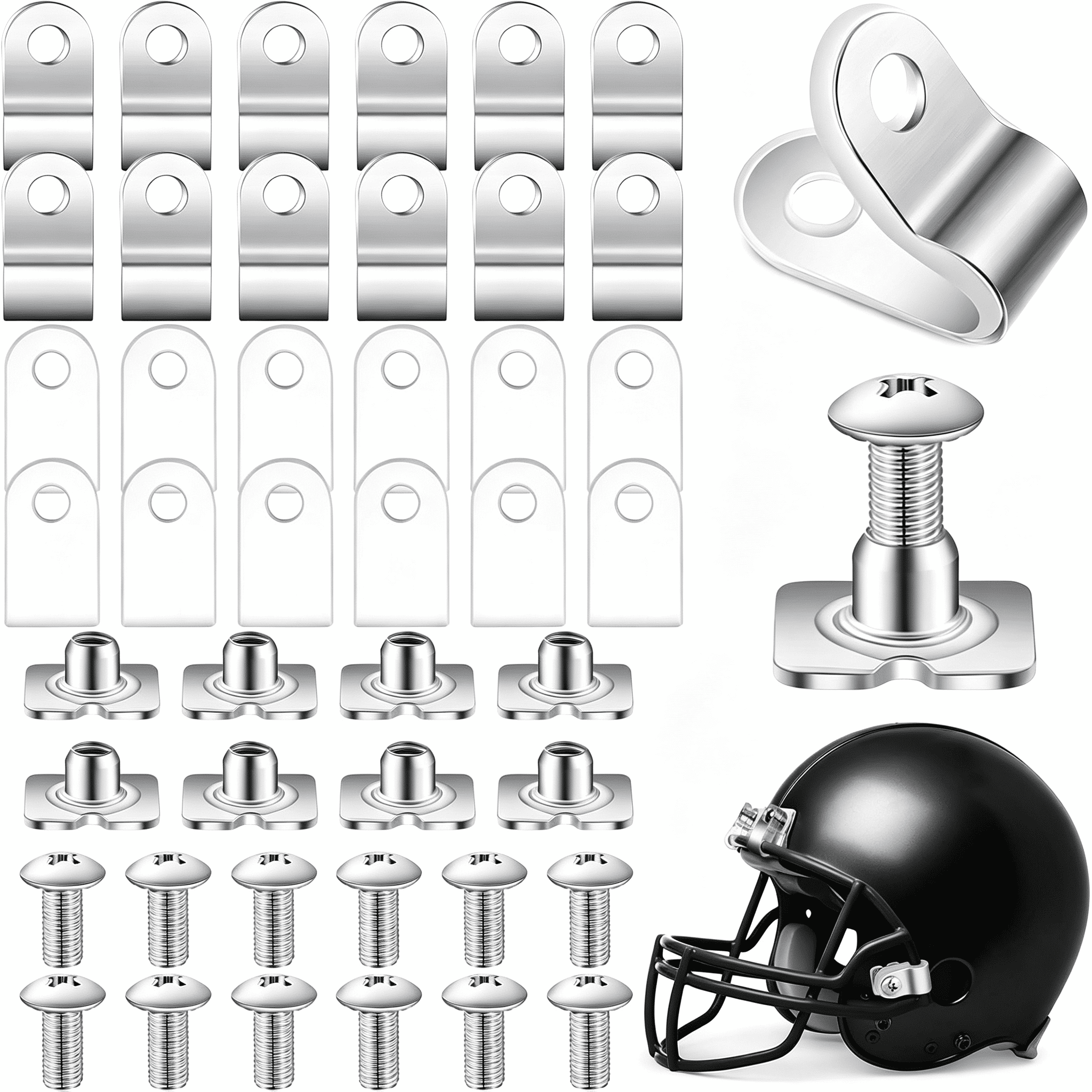 black football helmet hardware Apache Tomahawk Youth LIGHT Helmets Say goodbye to worries about your visor slipping or falling offthese clips keep it securely in place VICIS ZERO2 Elite Helmet -