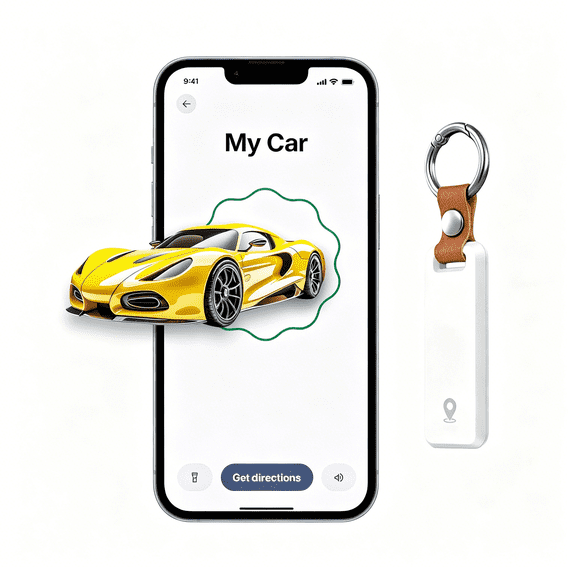 CUDIAO Gps Tracker for Vehicles,No Subscription Or Monthly Fee,365-Day Battery Life,Mini Hidden Car Tracker Device for Kids,Elderly,Dogs,Cats,Compatible with Android and Ios