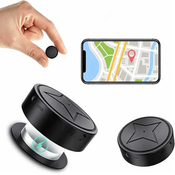 CUDIAO Gps Tracker for Vehicles, No Subscription, Anti-Theft Micro Gps Tracking Device with Free App, (Model Pg12-7)