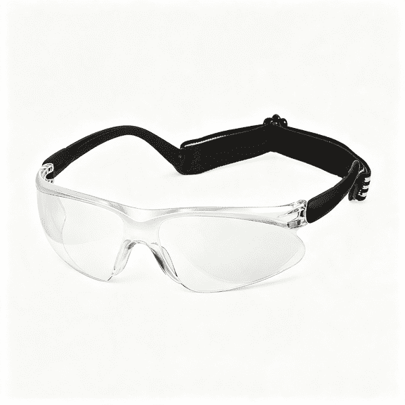 CUDIAO Impulse Racquetball & Squash Goggles, Anti-Fog & Scratch-Resistant Protective Eyewear with Adjustable Strap Secure Fit Pickleball Glasses