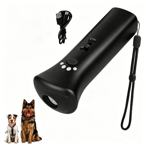 CUDIAO Trainer Ultrasonic for Dogs,Anti Barking Device for Dogs,32 Ft Range Barks No More,Dog Training Device Safe & Rechargeable for Indoor &Outdoor (1Pc)