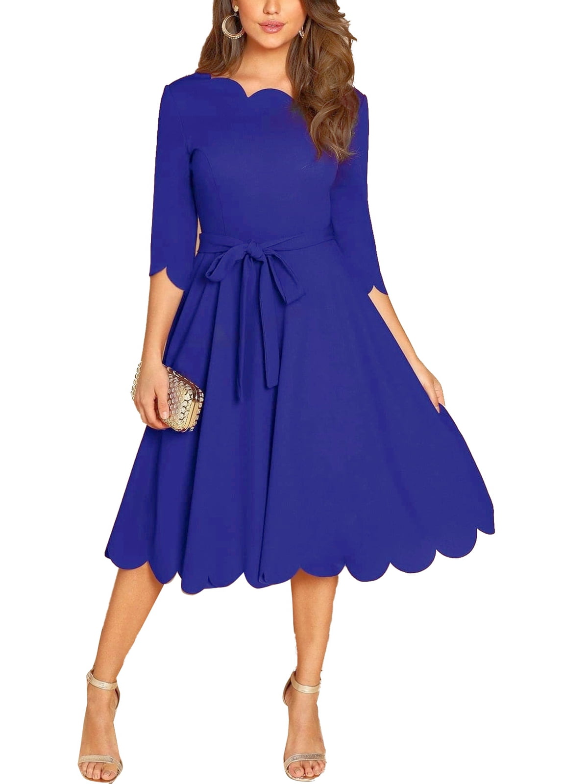 Cue blue dress cheap