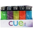 thumbnail image 1 of CUE II Classic Lighters, Assorted Colors, Regular Size, Long Lasting, 50-Count Tray, 1 of 5