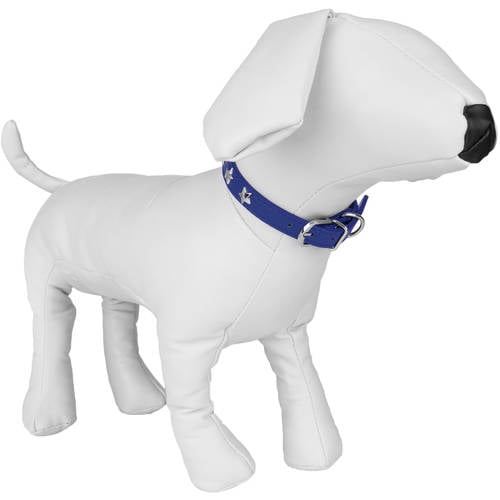 CUECUEPET Adjustable Dog Collar with Embellished Star Bling Charms [Multiple Sizes]