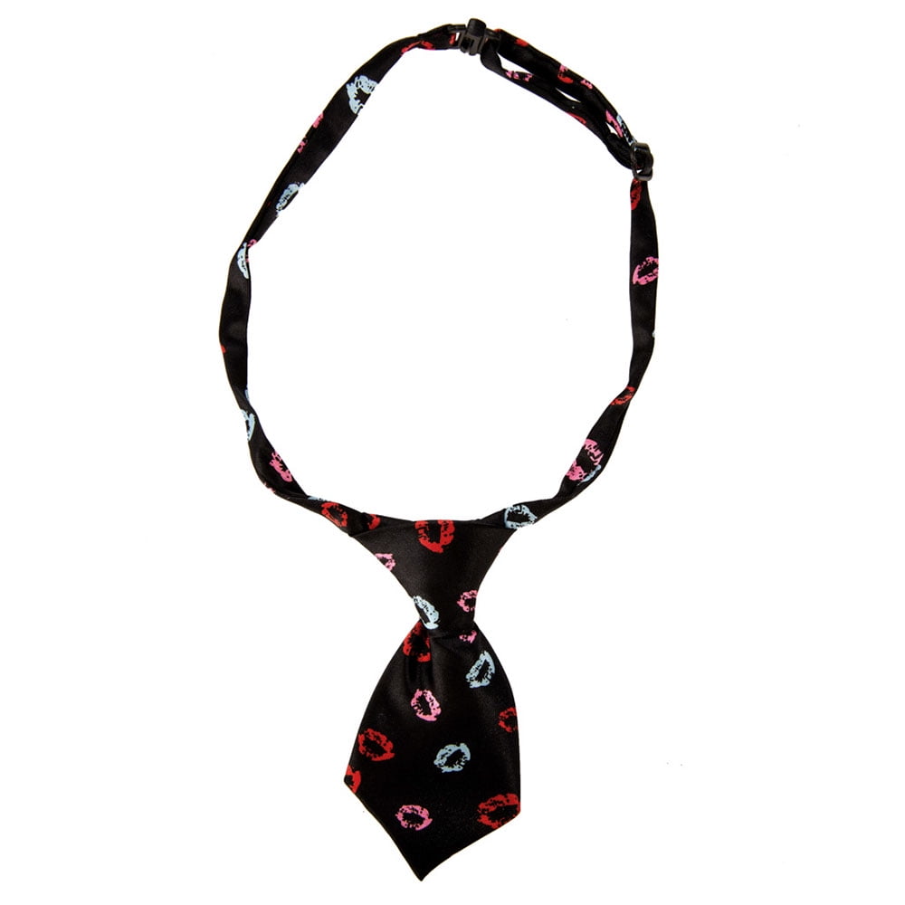 CUECUEPET Adjustable Party Time Novelty Design Fashion Necktie for Small Dogs
