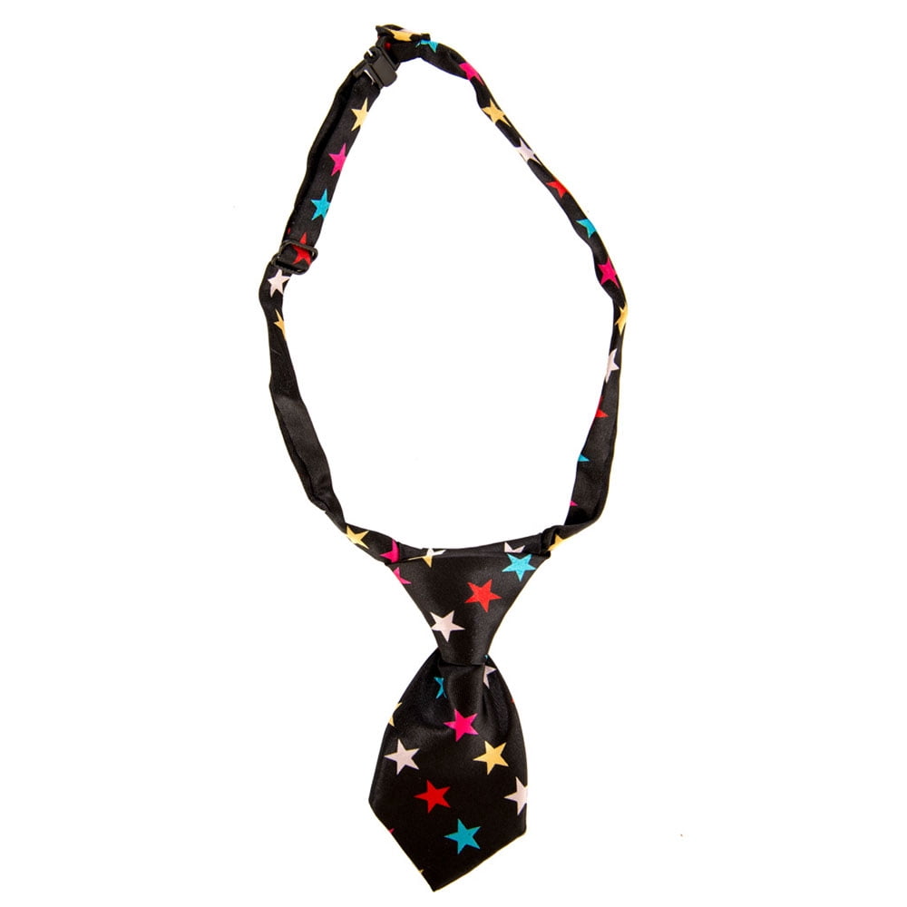 CUECUEPET Adjustable Party Time Novelty Design Fashion Necktie for Small Dogs