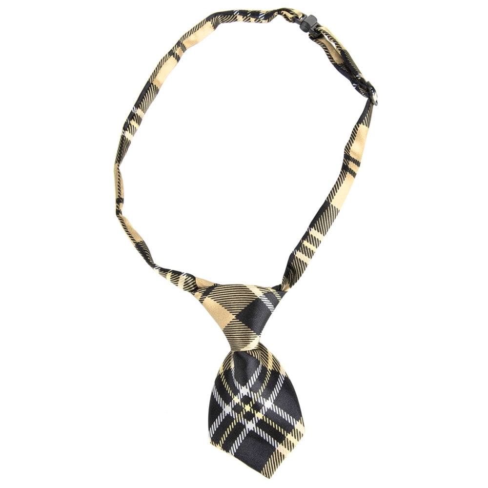 CUECUEPET Plaid Formal Occasion Fashion Necktie for Small Dogs