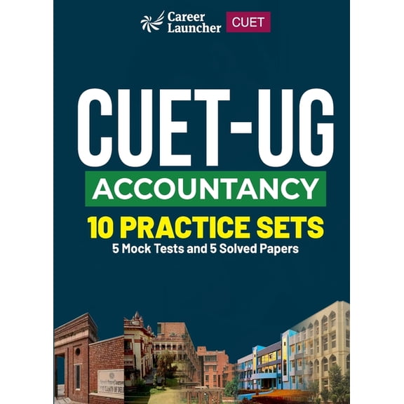 CUET-UG 2023 10 Practice Sets - Accountancy - (5 Mock Tests & 5 Solved Papers), (Paperback)