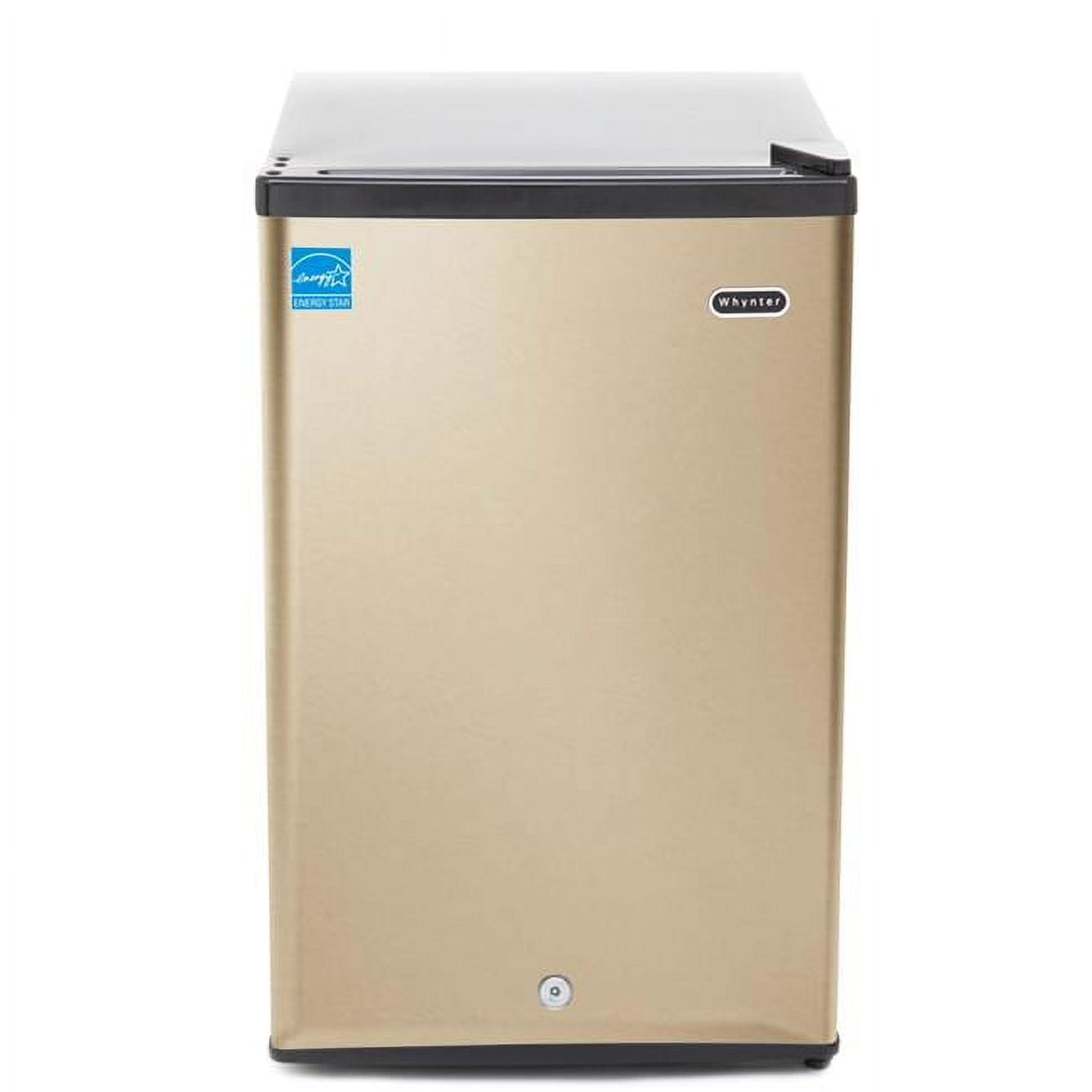 CUF210SSG Whynter 2.1 cu.ft Energy Star Upright Freezer with Lock in